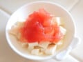 トマトのトロトロと豆腐トマトソースの離乳食レシピ（初期～中期）
