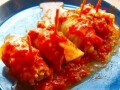 豚バラ薄切りチーズロールのトマト煮レシピ……お弁当にもおすすめ！