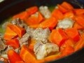 にんじんとラム肉の煮込み