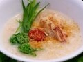 アウトドア料理・ダッチオーブンで鶏粥