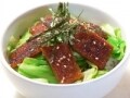 お菓子で料理（5）ビッグカツ茶漬け
