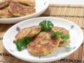 豆腐とツナの黄金焼き