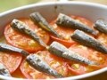 フルーツトマトのオイルサーディンのせ