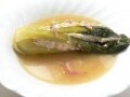 肉入り豆腐詰めチンゲンサイの姿煮
