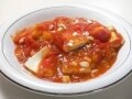 トマトの挽き肉炒め