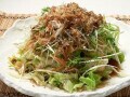 夏のおつまみメニュー……豆腐のスタミナサラダレシピ