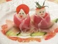5分で作れるミディトマトのおひな様