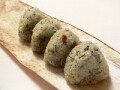 健康を結ぶ、あおじるおむすび