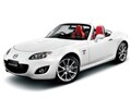 ホワイトパールのロードスター20周年記念車