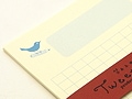 Twitterを原稿用紙に移し替えた洒落心