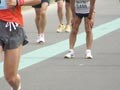 マラソンのマメ　レース中と終了後の対策