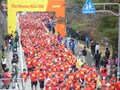 1日限り！本栖湖に誕生したランナーズ村