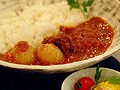 ポークとパプリカのトマト煮込み