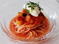 究極のパスタ：夏野菜の冷製フェデリーニ