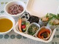 有機弁当のデリバリー　カフェ・サンテ