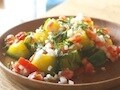 メインにもなる蒸しかぼちゃのサラダ