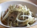 豚ともやしと昆布のさっと煮