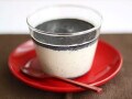黒ごまプリンレシピ……食べて健康に！