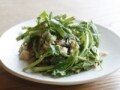 セリとカッテージチーズのわさび海苔佃煮和え
