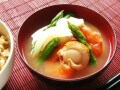 エビとホタテの洋風味噌汁レシピ！海鮮を活かした味噌汁の作り方