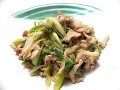 酒のつまみレシピ……豚ねぎ炒めの作り方！