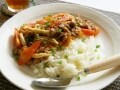 フライパンひとつで簡単牛トマ丼