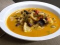 きのこと豆の煮込み（ラグー）