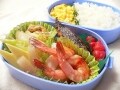 電子レンジおかず2品入り時短弁当
