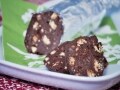サラミ仕立てのチョコレート　『パパのサラミ』