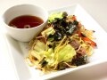 焼きそばつけ麺のレシピ……麺も野菜も肉もおいしい！