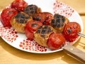 中東風豚肉の串焼き
