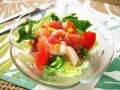 切って混ぜるだけ！ シーフードライスサラダ
