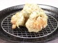 ささみ詰めゴーヤのピリ辛フリッター