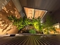 照明住宅実例：緑豊かなアトリエ付住宅