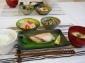 ブリの塩焼定食（朝5分＋夕20分）