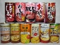 缶入りスープ&おしるこで冷えた体をほっとホットに!