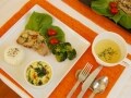 豚肉のハーブソテー定食（朝15分＋夕10分）