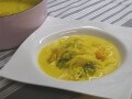 かぼちゃのスープパスタ