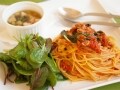 トマトパスタのワンプレート（作り置き＋夕20分）