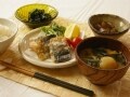 サバの竜田揚げ定食（朝5分＋夕20分）