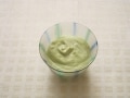 きめ細かい食感 ソラマメ豆腐