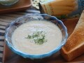 ホワイトアスパラガスの冷製スープレシピ……野菜の缶詰活用！