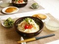 ネギ塩だれの鶏そうめん定食(朝10分＋夕15分)