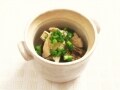 焼きなすと鶏ささみのからし和え