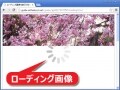 画像の読込完了まで、ローディング画像を表示する方法