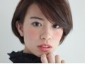 大人かわいい　シンプルボブ