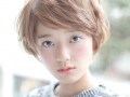 大人可愛いふんわりショートスタイル