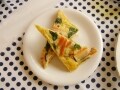 スチームケースで作る。彩り蒸し卵
