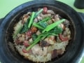炭火が香る！ふっくらカリカリ土鍋ご飯／シンガポール