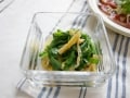5分で作れる簡単副菜！ニラと油揚げの酢醤油和え